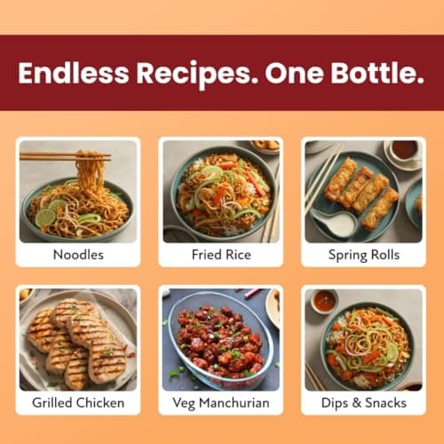 Gusto Foods No Garlic No Onion Schezwan Sauce 310 gm | Jain schezwan sauce no onion no garlic | Ready To Use | Made with fresh Ingredients | Hot Spicy Chilli Dip Schezwan | For fried rice, noodles, stir-fried vegetables, wraps, sandwiches — image 5