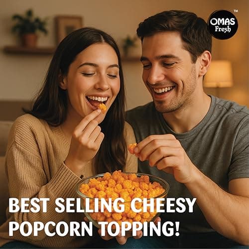 Omas Fresh No Onion No Garlic Noodles Magic Masala, Peri Peri & Cheddar Cheese Powder | 250g × 3 Combo Pack | Spicy & Cheesy Flavour Trio for Noodles, Pasta & Everyday Cooking — image 8