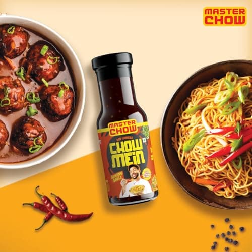 MasterChow Indo-Chinese Chowmein Sauce - Noodle Cooking Sauce | 220gms — image 5