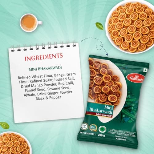 Haldiram's Nagpur Mini Bhakarwadi,200g,spicy,200 gram — image 4