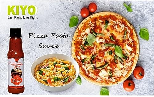 KIYO Combo Pack Of Pizza Pasta Sauce (Pack of 2) And Hot Shezwan Sauce (Pack of 2) || No Onion No Garlic || Hot And Spicy Sauces || No Artificial Colours & Flavours Added || 210 gm Each (Pack Of 4) — image 6
