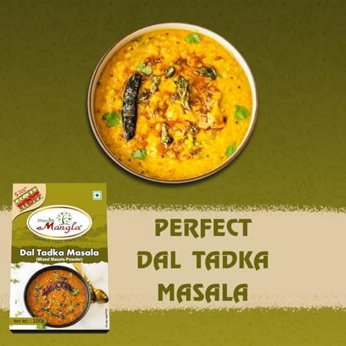 Manish Mangla Dal Tadka Masala 100g (Pack of 2) | Authentic Indian Spice Mix | No Onion No Garlic | Fresh Hygienic Pack | Perfect Blend for Rich & Flavorful Dal — image 7