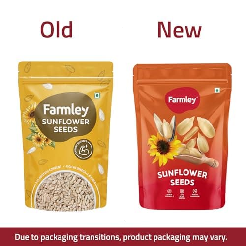 Farmley Edible Seeds Combo 400 g | Chia Seed + Sunflower Seed + Pumpkin Seed I Superfood Mix for Healthy Eating | Rich in Protein & Fiber (200g, each) (Pack of 2) — image 5