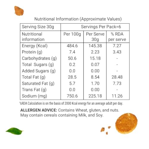Adukale Nippattu | Traditional South Indian Crunchy Snack | No Palm Oil or Preservatives | 160g — image 2