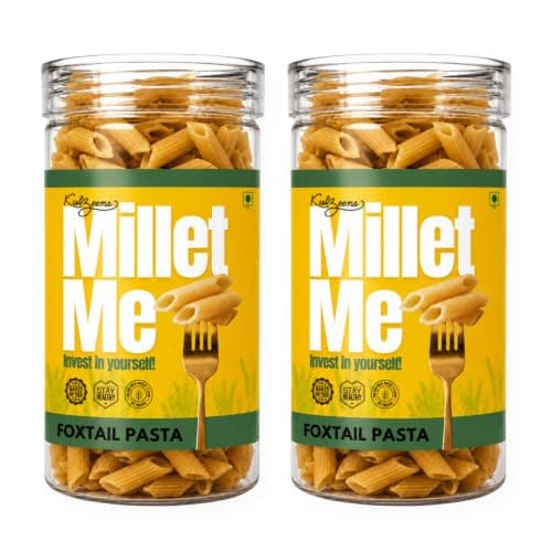 Millet Me By Kuizeens Foxtail Millet Pasta - 230g | Gluten Free | Low-carb Diets | Low-carb Diets | Easy-to-make | Rich In Nutrients | No Msg | No Preservatives | Instant Pasta | Jain | No Onion & Garlic — image 7