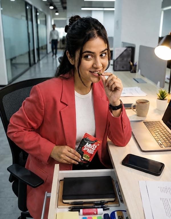 Must Be Nuts No Chill Lime Chilli Seed Mix | Tangy & Spicy Snack | Sunflower, Pumpkin, Watermelon & Sesame Seeds | High Protien Snack | 100% Veg | For On the Go Munch (Pack of 5) — image 7