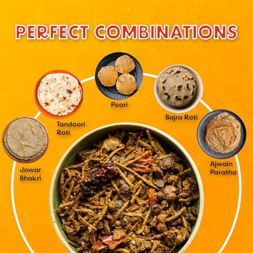 Chokhi Dhani Kair Sangri Ka Saag 300g | Ready to Eat Rajasthani Meal | Heat & Eat Traditional Indian Food | No Preservatives | Veg | Authentic Taste — image 4