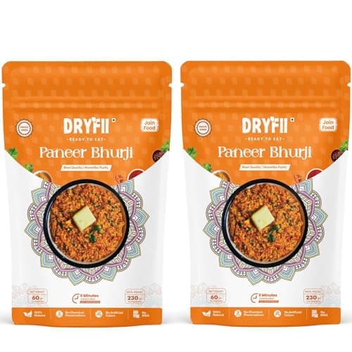 Dryfii Ready-to-Eat Instant Jain Paneer Bhurji | Pure Veg | Freeze Dried | No Onion, No Garlic | Rehydrated Weight 690 g — image 8