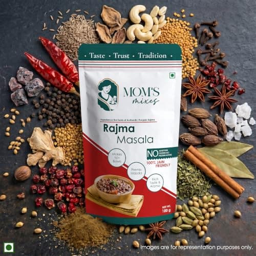 Mom’s Mixes Rajma Masala | Pre-mix Masala | No Onion No Garlic | 100g — image 7