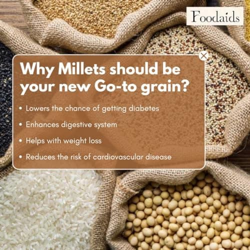 Foodaids Tomato Millet Soup Mix Powder 100gm. Healthy Millets Soup. Gluten Free drink & Vegan. Low sodium tomato soup.10 glass serving. — image 4