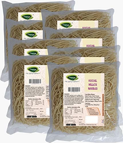 Thanjai Natural Foxtail Millet Noodles 180 Grams X 6 (1080 Grams) of Homemade Natural Millet Noodles(No Preservatives, No Chemicals, No Artificial Extract) — image 5