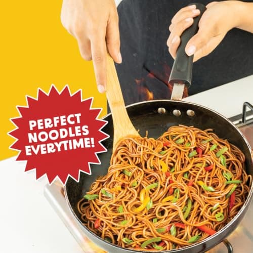MasterChow Chinese Veg Hakka Noodles - Pack of 2 | No Preservatives | No Maida, Not Fried | Serves 10 Meals - 600gms — image 6