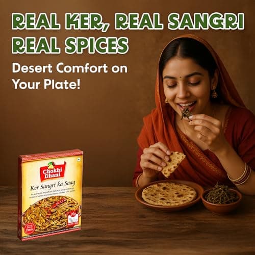 Chokhi Dhani Kair Sangri Ka Saag 300g | Ready to Eat Rajasthani Meal | Heat & Eat Traditional Indian Food | No Preservatives | Veg | Authentic Taste — image 6