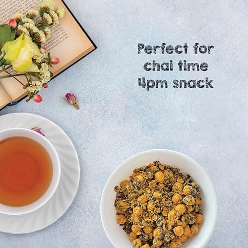 SelfCare By Suman Agarwal Cheese Chana Pack of 1 200g | Healthy - Roasted - Gluten free | Snacks - Namkeen - Grocery | Crispy - Chatpata - Tea time Snacking | Travel & Jain Friendly — image 6