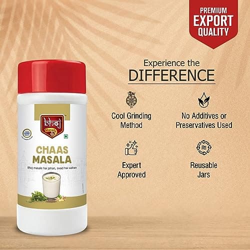 Bhoj Masale Chaas Masala 450GM | Buttermilk Masala | Helpful for digestion. No Colour, No Preservatives, No Onion & No Garlic (Jain Masala) — image 6