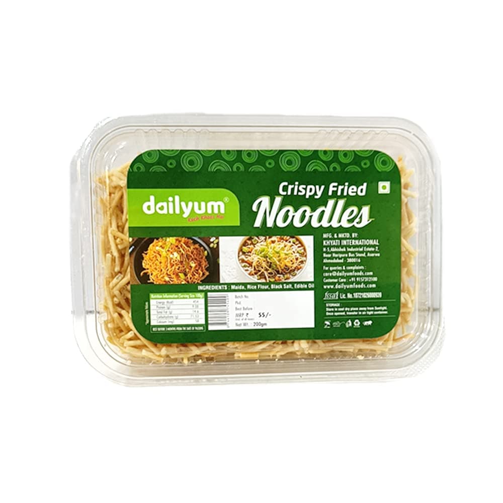 Dailyum Instant Soup Combo of 5 | No Onion No Garlic | Manchow Soup 50g | SweetCorn Soup 50g | Tomato Soup 50g | Green Veg. Soup 50g | Crispy Fried Noodles 200g| Jain — image 7