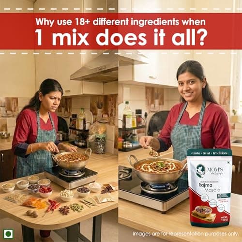 Mom’s Mixes Rajma Masala | Pre-mix Masala | No Onion No Garlic | 100g — image 6