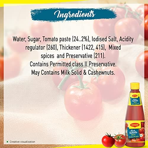 Maggi® Rich Tomato Ketchup, No Onion No Garlic, Made with Real Tomatoes, 200g — image 3