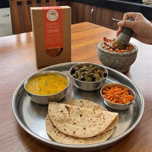 Do Chutki Solapuri Special Shengadana Chutney - 100g (Pack of 1) | Dry Peanut Chutney Powder | No Onion No Garlic | Zero Preservatives — image 3