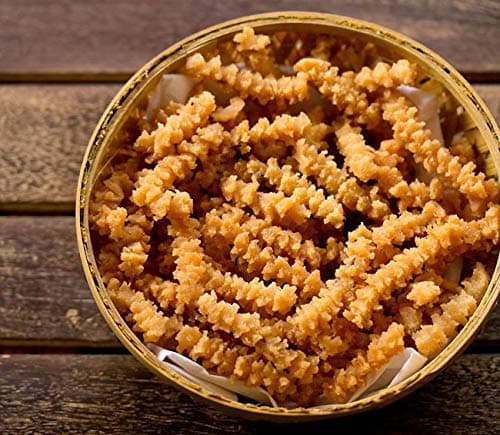 Zizer Kozhikoden Tomato Murukku | Tomato Chakli | Crunchy, Lightly Spiced Snack | Kerala Speciality Namkeen (250 g) — image 4