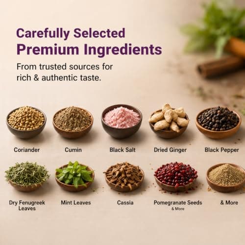 Shasha Chole Masala 100g - Spice Mix for Flavorful Chole - No Onion or Garlic - From the House of Pansari — image 2