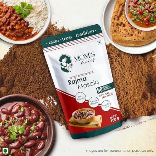 Mom’s Mixes Rajma Masala | Pre-mix Masala | No Onion No Garlic | 100g — image 7