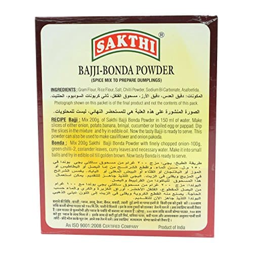 SAKTHI Bajji Bonda Masala Powder, 200gm, No Added colour, No preservatives — image 2