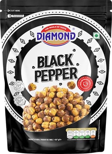 DIAMOND SING Chatpata Masala Chana, Bhuna Chickpeas Snacks & Namkeen, Healthy Snack (150g) — image 5