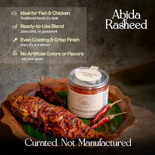 Homemade Curry Masala (70 G), Marinade Masala (70 G) Garam Masala (50 G) Combo by Chef Abida Rasheed Kerala Traditional Style Preservative Free — image 6