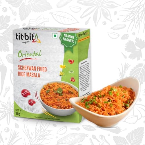 Tit-Bit Oriental - No Onion No Garlic Chinese Masala's Easy to Cook (Jumbo Combo),8 Count — image 5