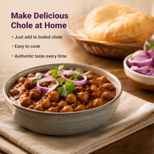 Shasha Chole Masala 100g - Spice Mix for Flavorful Chole - No Onion or Garlic - From the House of Pansari — image 4