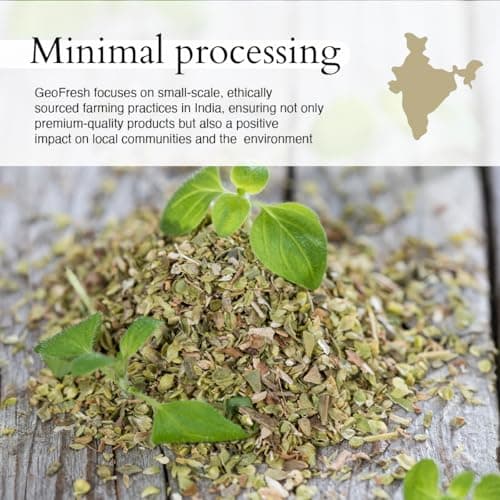 Geo-Fresh Organic Pizza Pasta Seasoning, 25g | Aromatic & Flavourful Blend | Sprinker for Pizza, Pasta, Stews, Salads | No Artifical Colour & Preservatives| 100% Organic, Non-GMO, USDA Certified, Jaivik Bharat Certified — image 5
