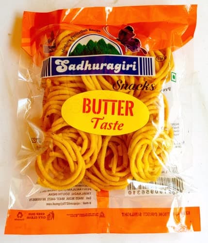 Sadhuragiri Butter Flavored Muruku from Theni (Pack of 3 x 120g) — image 2