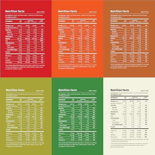Simplify Foods Instant Soup | Soup-er 6 Pack | 6 Soups-12 Single-Serve Sachets (Each Makes ~125 ml) | Made with Real Ingredients | Just Add Hot Water | Office-Friendly | On-The-Go| Clean Label | 0% Additives or Preservatives — image 2