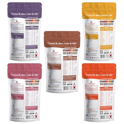 Healthy Master High Protein Healthy Chips Combo 150g (5x30g) | Vegan & Gluten Free Snacks | No Preservatives | Made with Jowar, Ragi, Soya, Quinoa & Oats | No Palm Oil — image 8