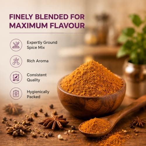 Shasha Dal Makhani Masala 100g - Spice Mix for Rich and Creamy Dal Makhani - No Onion or Garlic - From the House of Pansari — image 2