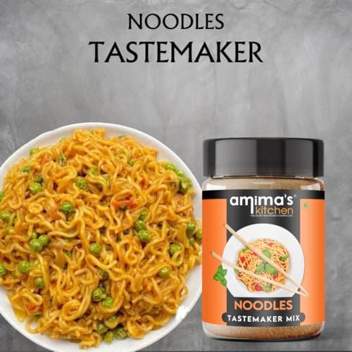 Amima's Kitchen Noodles Tastemaker Jain Spice Mix (No Onion No Garlic) – 100 Grams | Blended Spice Mix | For Healthy and Delicious Cooking | No Synthetic Flavour & Color | Ready Masala Powder — image 3