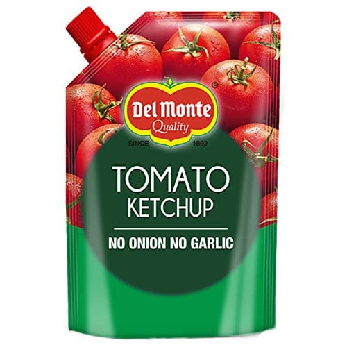 Del Monte Tomato Ketchup No Onion No Garlic Pouch, 950 g & Food Craft Elbow Pasta, 1kg — image 2
