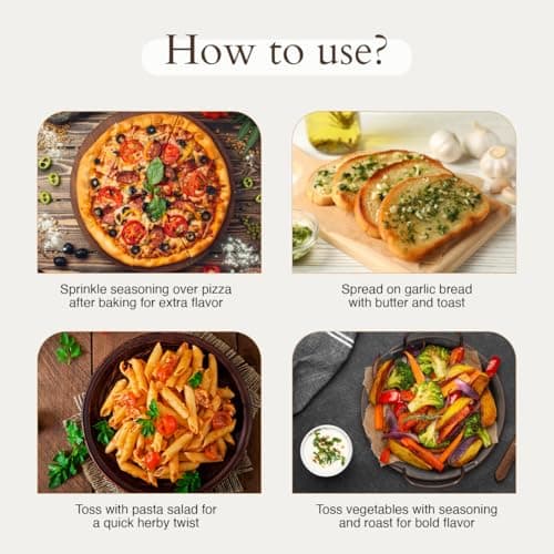 Geo-Fresh Organic Pizza Pasta Seasoning, 25g | Aromatic & Flavourful Blend | Sprinker for Pizza, Pasta, Stews, Salads | No Artifical Colour & Preservatives| 100% Organic, Non-GMO, USDA Certified, Jaivik Bharat Certified — image 6