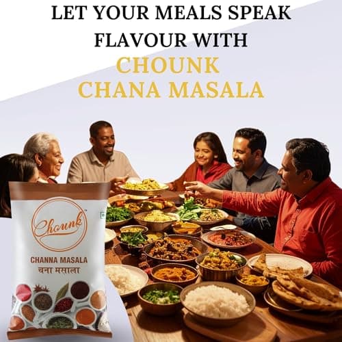 Chounk 100% Pure Punjabi Chana Masala Powder 500g No Onion No Garlic Blended Spice Mix Ready To Cook Powder Masala | No Chemicals — image 7