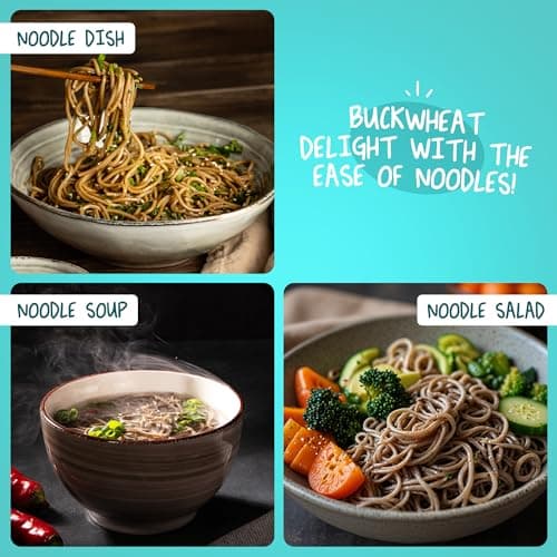 MOI SOI® Healthy Soba Noodles | Made with 30% Buckwheat Flour & 55% Whole Wheat | No Maida, Not Fried | 100% Natural | No Artificial Preservatives or MSG | 150gms (Pack of 1) — image 5