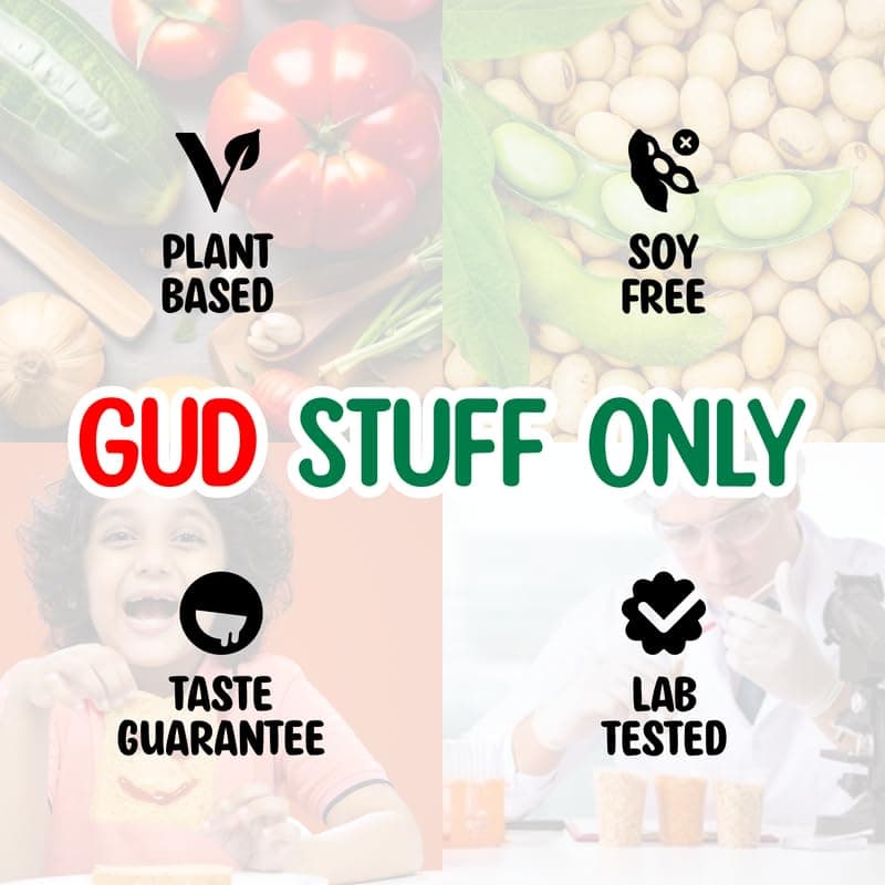 REPEAT GUD Jain Tomato Ketchup | No Garlic, No Onion, Made with Jaggery, 100% Natural Ingredients, No Refined Sugar, No Preservatives, No Chemicals, 100% Vegetarian | 225 gm (Pack of 3) — image 6