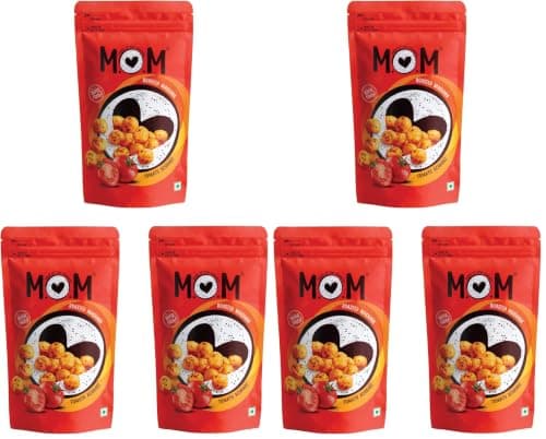 MOM - Meal of the Moment, Roasted Desi Chaat Makhana, 52g | Gluten Free | Anti Oxidants | MSG Free | Zero Trans Fat | No added Preservatives and No Artificial Flavours | No Onion No Garlic (Pack of 2) — image 3