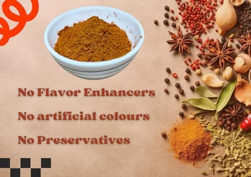 Ka shreen Pav Bhaji Masala 100g Pack | Easy to Cook and Ready to Mix | Make your Ghar wali Pav Bhaji more Aromatic and Flavorful — image 5