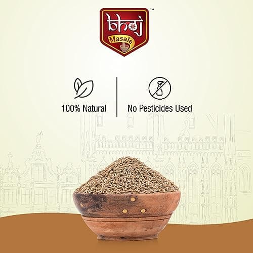 Bhoj Masale Fresh and Natural Roasted Cumin Powder 450GM | Bhuna Jeera Powder | Indian Spice Masala | Zero Additives And Preservatives. No Colour, No Preservatives, No Onion & No Garlic (Jain Friendly) — image 7