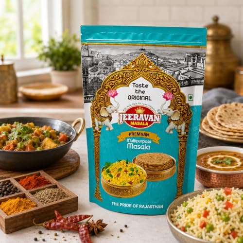 Bharvifood Jeeravan Masala | Premium Indori Poha Masala | Authentic Indori-Style Spice Mix for Poha, Snacks & Chaat | 100% Natural Spices — image 3