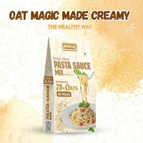 Nutriefoods Oats Pasta Sauce Mix, 180g, With 28% Oats and 10% Nuts and Seeds, No Additives — image 3