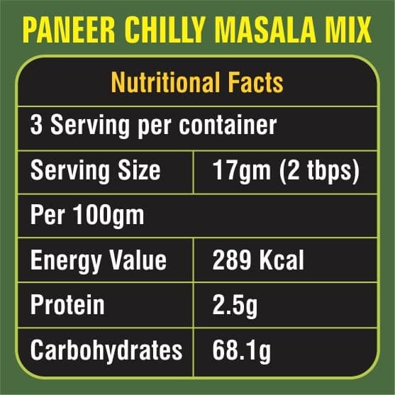 Tit-Bit - Paneer Masala | Paneer Chilli Masala | Paneer Chilli Masala Powder | Paneer Chilli Masala Mix | Paneer Chilli Dry - Pack of 5 (250 grams) — image 2