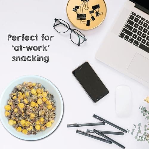 SelfCare By Suman Agarwal Poodina Chana Pack of 1 200g | Roasted - No Added Sugar - Gluten Free | Snacks - Namkeen - Grocery | Spicy Crunchy & Chatpata - Tae time Snakcing | Jain & Travel Friendly — image 4