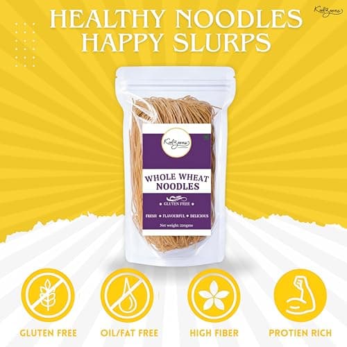 Millet Me by Kuizeens Whole Wheat Noodle - 220G | Atta Noodles | Protein & Fiber-Rich | Gluten-Free Delight | Easy-to-Make | No MSG | No Preservatives | Vegan & Wholesome |Jain | No Onion & Garlic — image 4